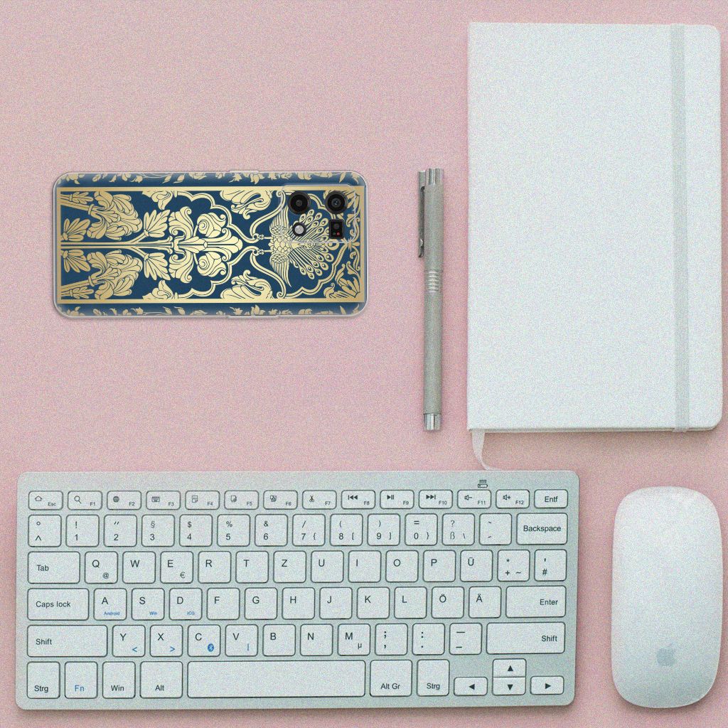 OPPO Reno7 4G TPU Case Beige Flowers B2C Telecom