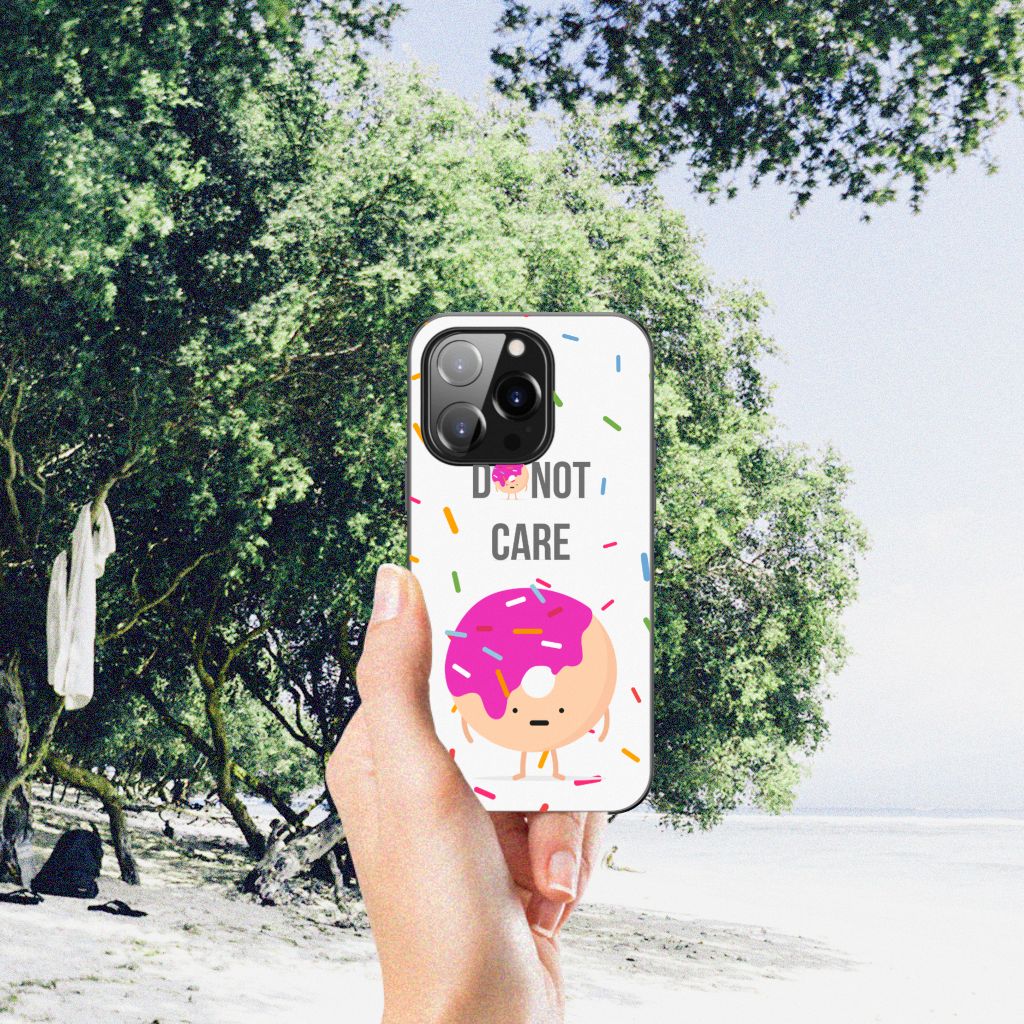 iPhone 14 Pro Back Cover Hoesje Donut Roze B2C Telecom