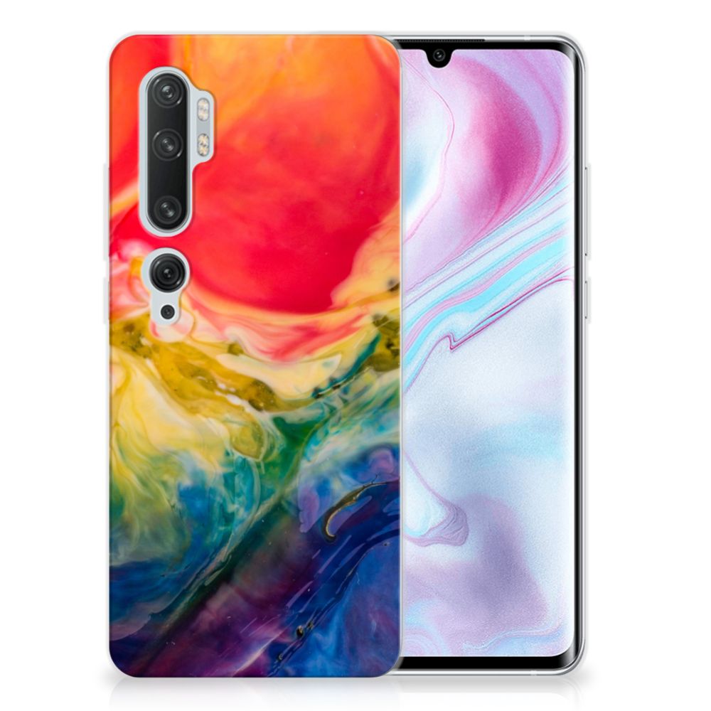 Hoesje maken Xiaomi Mi Note 10 Pro Watercolor Dark
