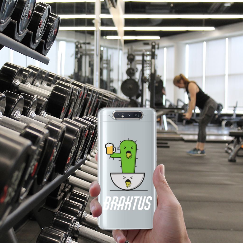 Samsung Galaxy A80 Telefoonhoesje met Naam Braktus