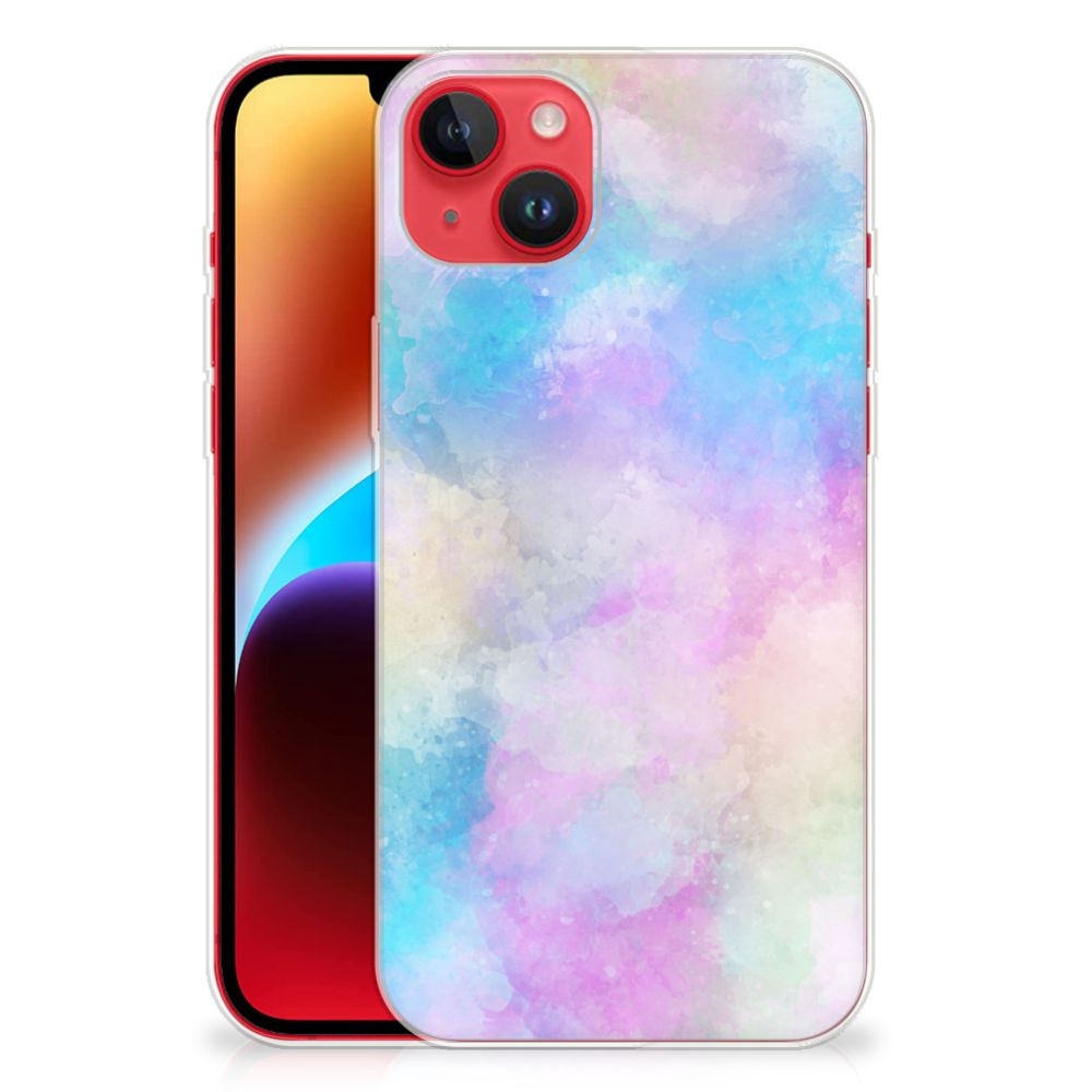 Hoesje maken iPhone 14 Plus Watercolor Light