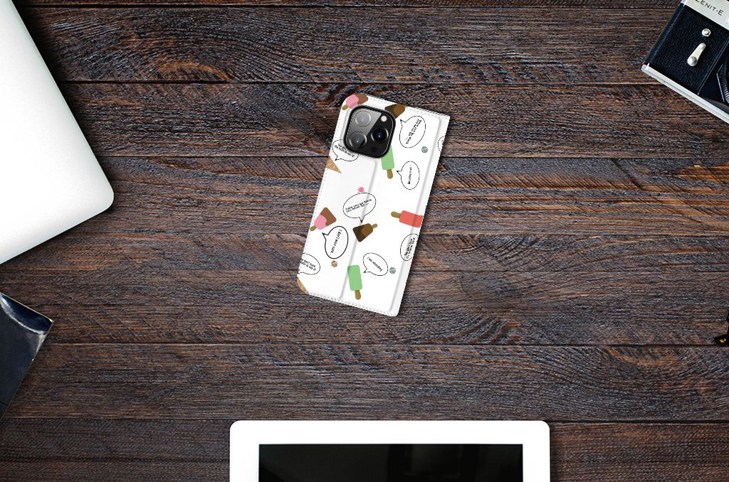iPhone 14 Pro Max Flip Style Cover IJsjes - B2C Telecom