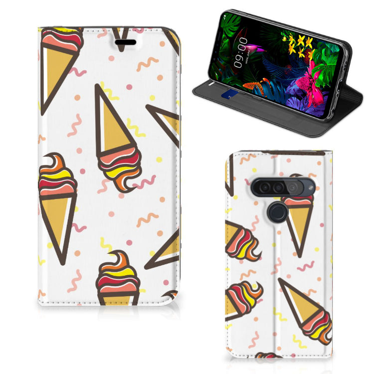 LG G8s Thinq Flip Style Cover Icecream