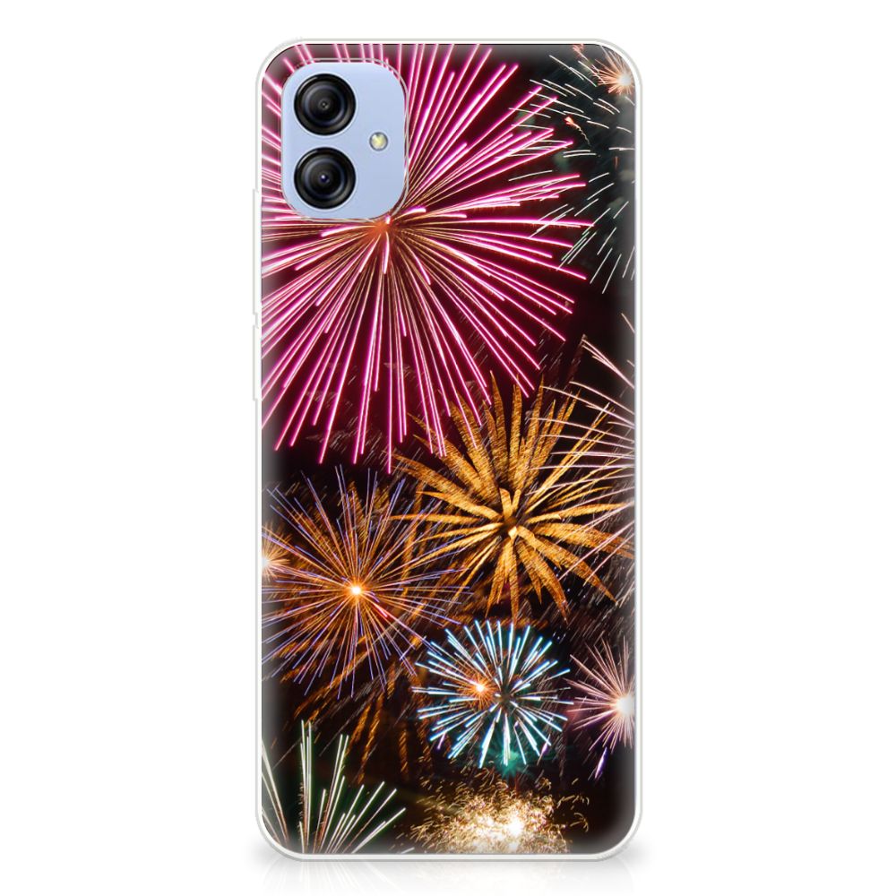 Samsung Galaxy A04e Silicone Back Cover Vuurwerk