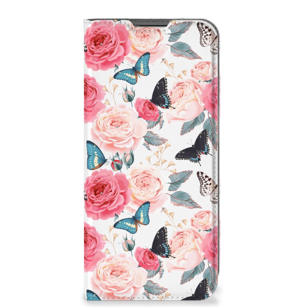 Nokia G11 | G21 Smart Cover Butterfly Roses - B2C Telecom
