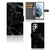 Samsung Galaxy S22 Ultra Bookcase Marmer Zwart - Origineel Cadeau Vader