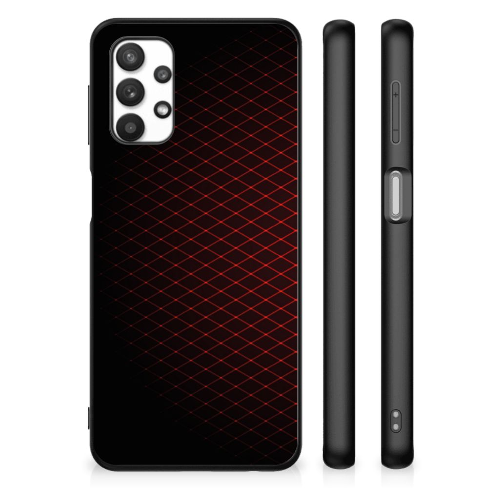 Samsung Galaxy A32 5G Back Case Geruit Rood B2C Telecom