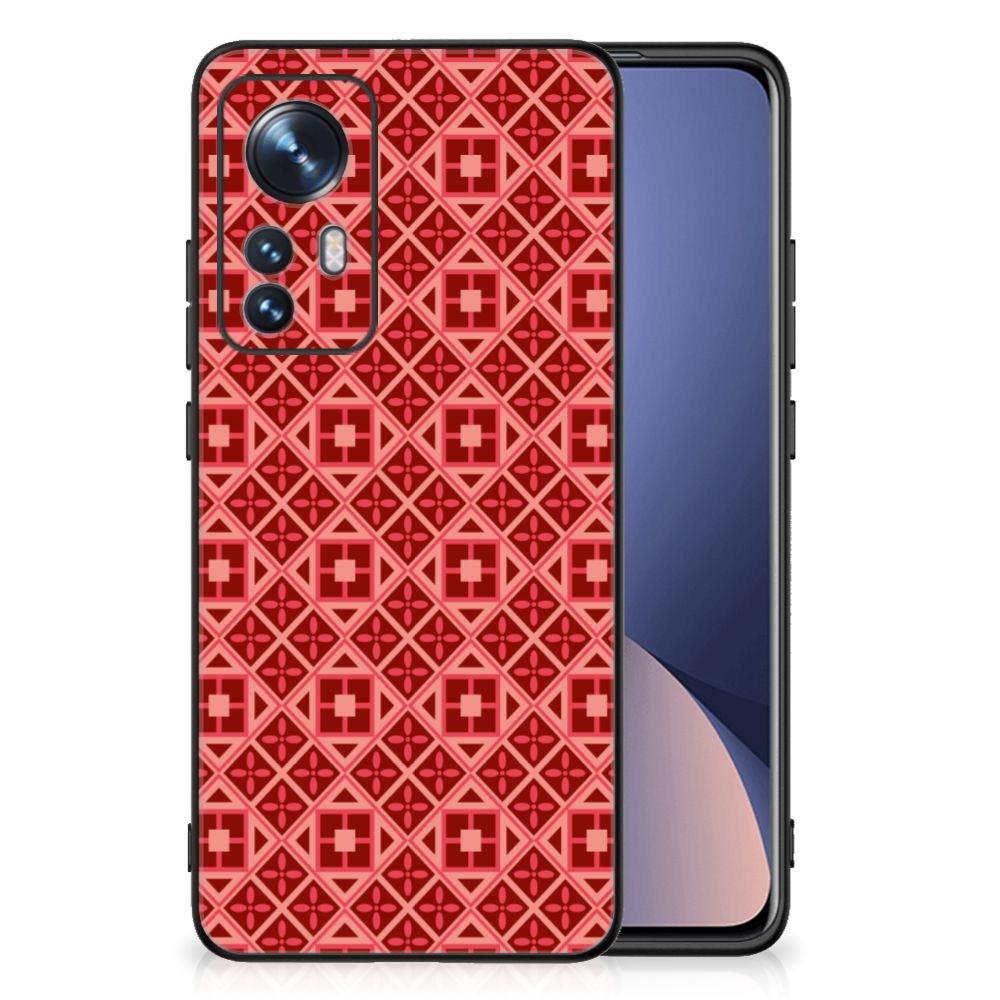 Xiaomi 12 | 12X Back Case Batik Rood