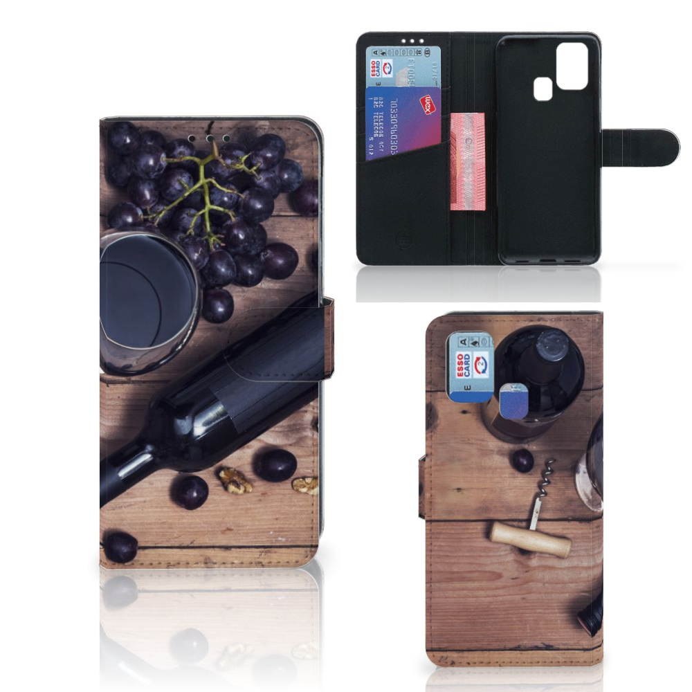 Samsung Galaxy M31 Book Cover Wijn