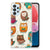 Samsung Galaxy A13 4G TPU Hoesje Vrolijke Uilen