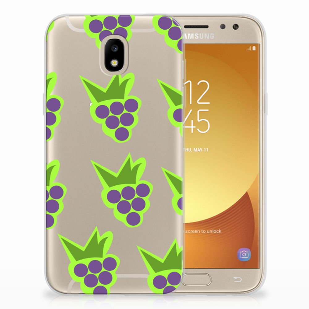Samsung Galaxy J5 2017 Siliconen Case Druiven