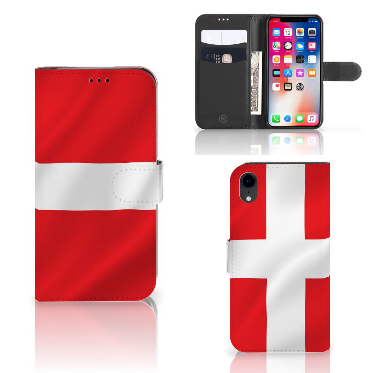 Apple iPhone Xr Bookstyle Case Denemarken