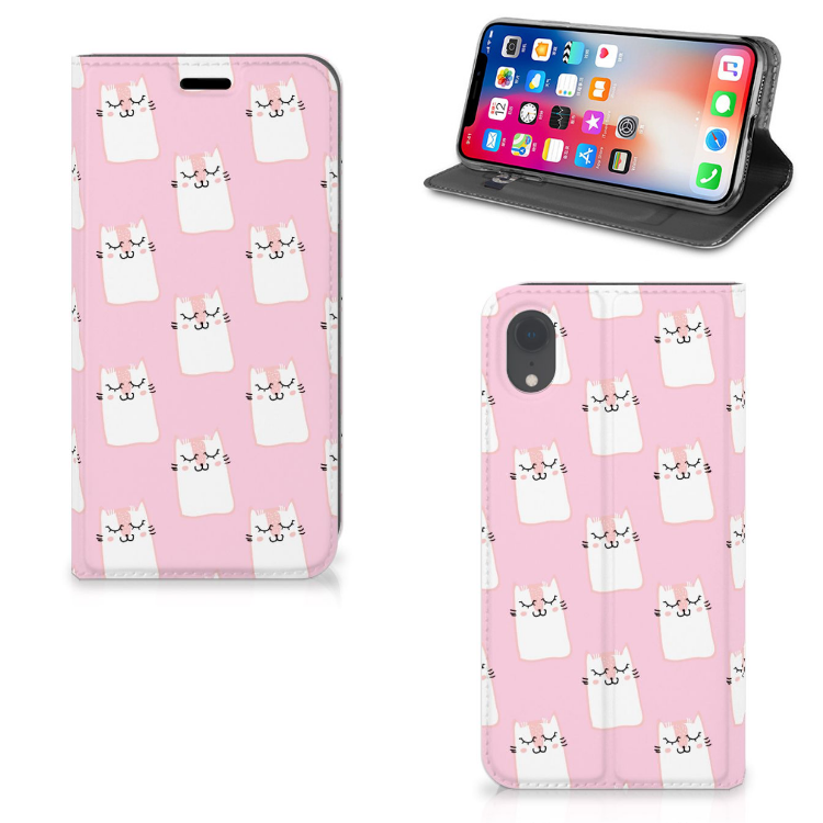 Apple iPhone Xr Hoesje maken Sleeping Cats