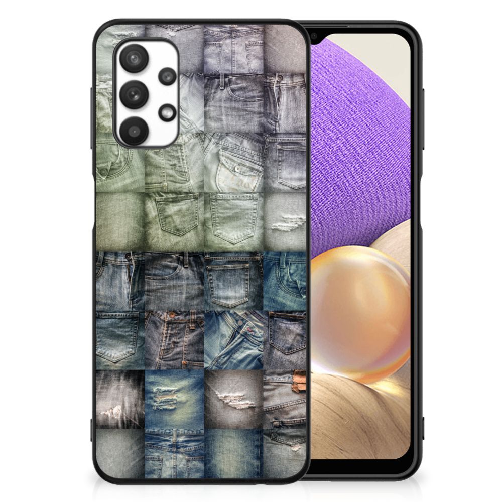 GSM Cover Samsung Galaxy A32 5G Spijkerbroeken B2C Telecom