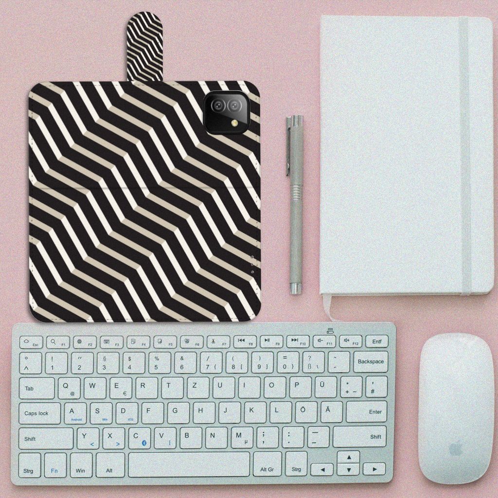 Samsung Galaxy A03 Book Case Illusion