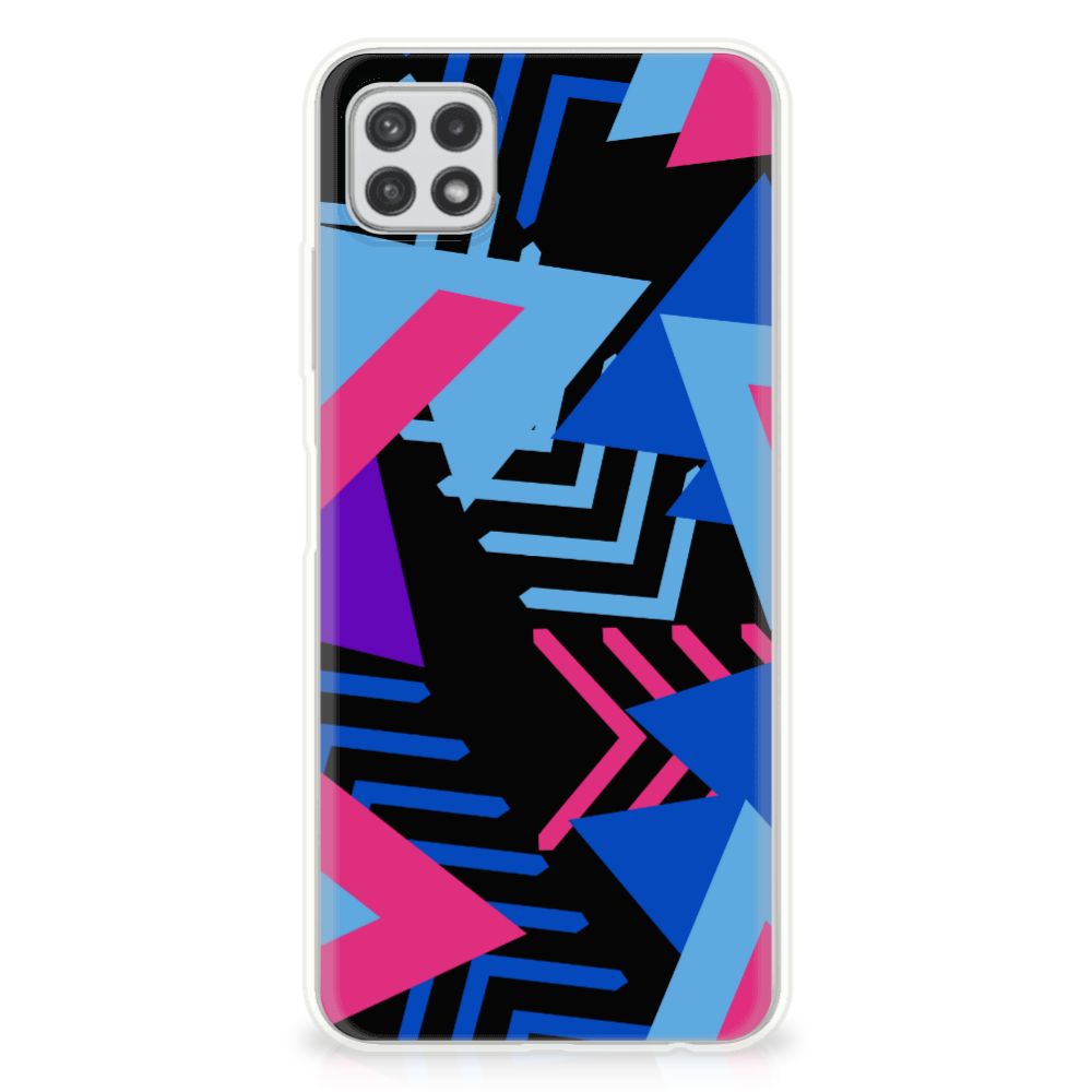 Samsung Galaxy A22 5G TPU Hoesje Funky Triangle B2C Telecom