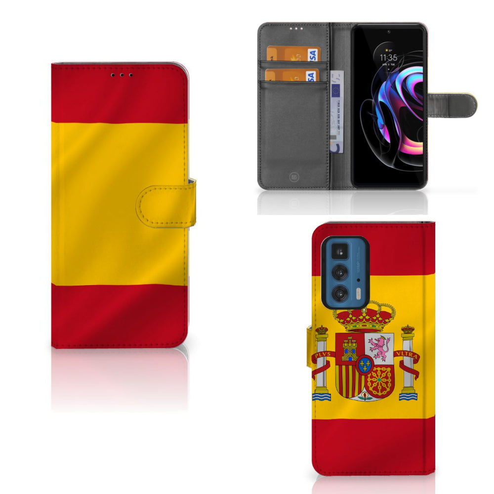 Motorola Edge 20 Pro Bookstyle Case Spanje