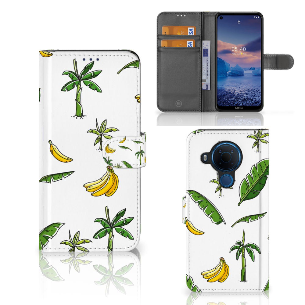 Nokia 5.4 Hoesje Banana Tree