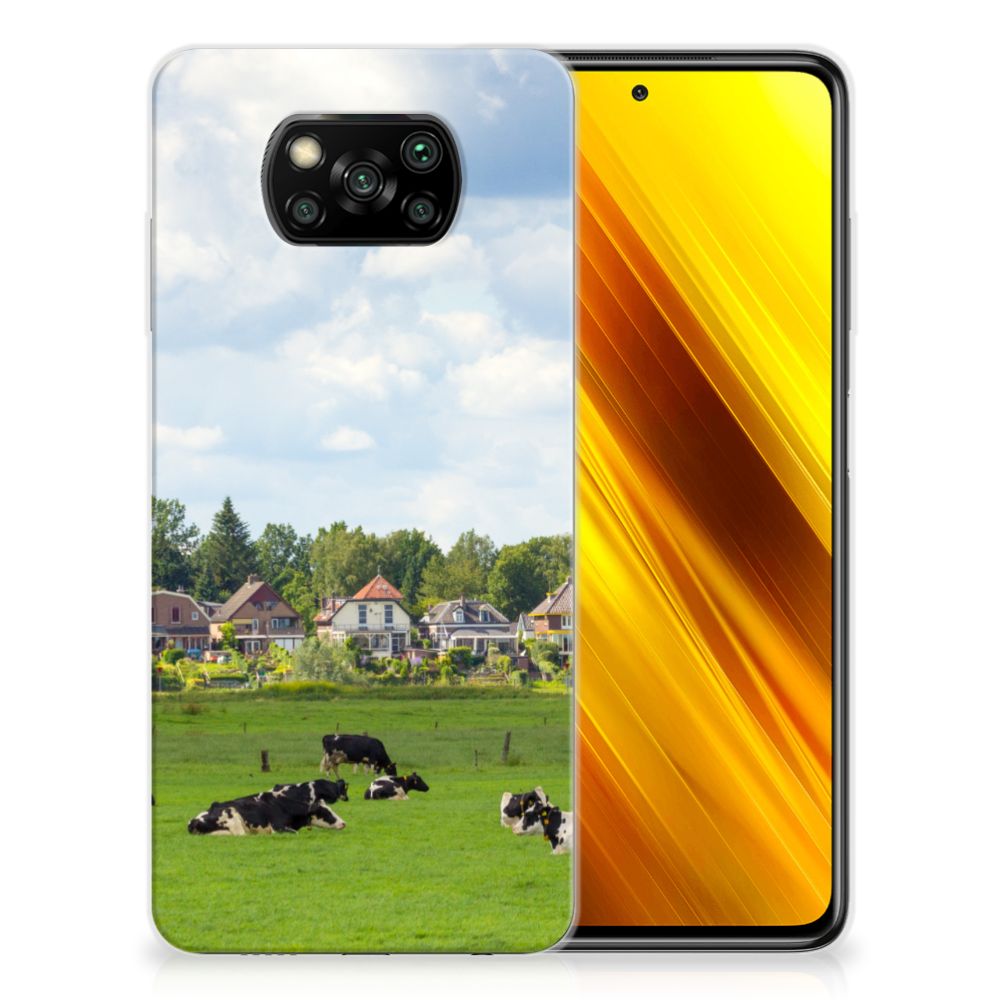Xiaomi Poco X3 | Poco X3 Pro TPU Hoesje Koeien B2C Telecom