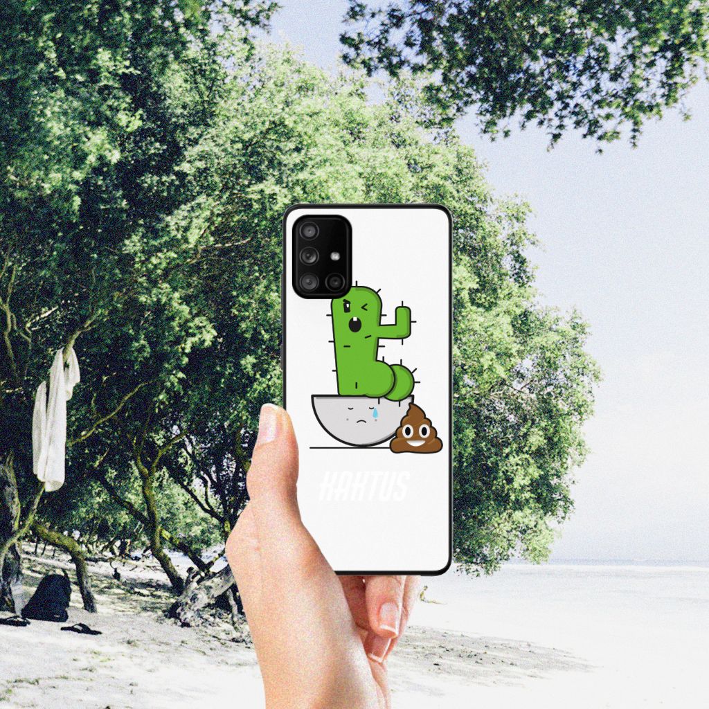 Samsung Galaxy A71 Hoesje Cactus Poo B2C Telecom