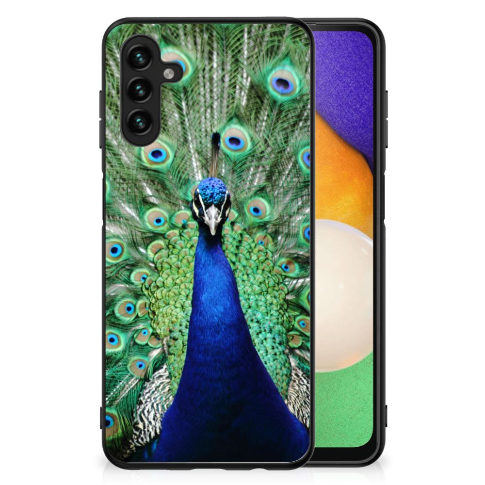Samsung Galaxy A13 5G | A04s Dierenprint Telefoonhoesje Pauw