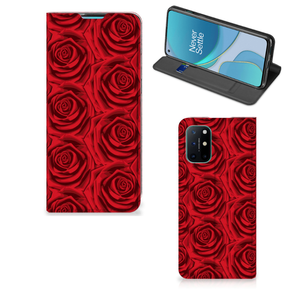OnePlus 8T Smart Cover Red Roses - B2C Telecom