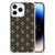 iPhone 14 Pro Doorzichtige Silicone Hoesje Franse Lelie