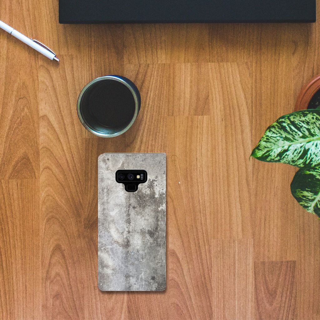 Samsung Galaxy Note 9 Standcase Beton Print