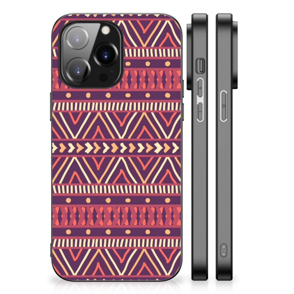 iPhone 14 Pro Max Back Case Aztec Paars B2C Telecom