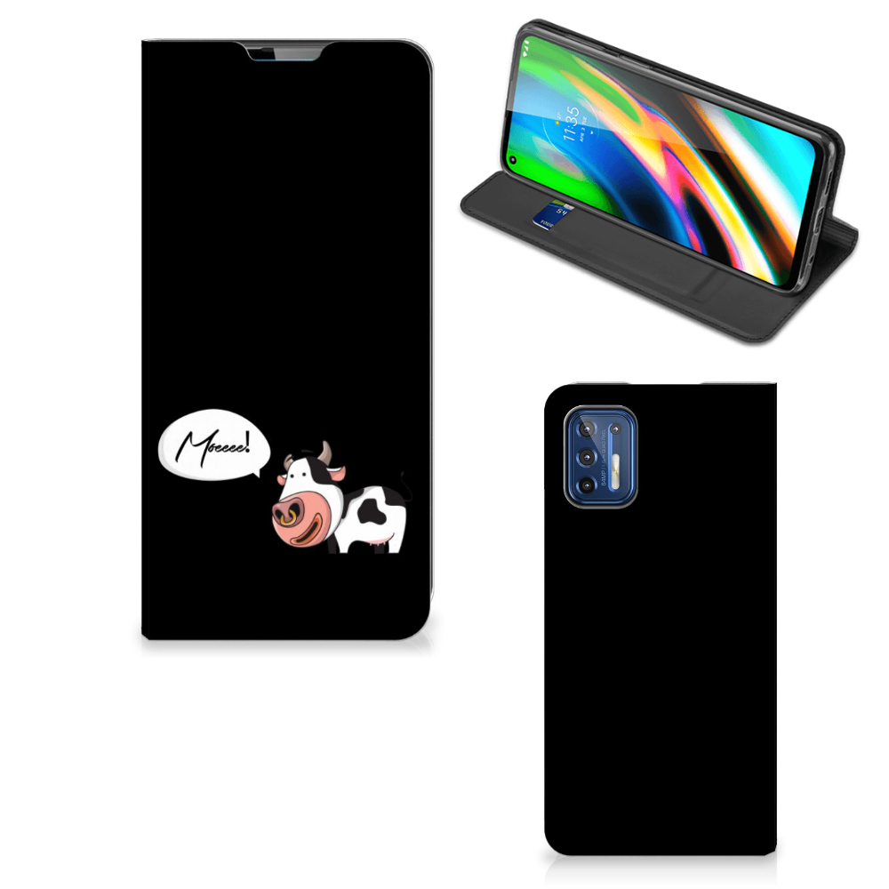 Motorola Moto G9 Plus Magnet Case Cow - B2C Telecom
