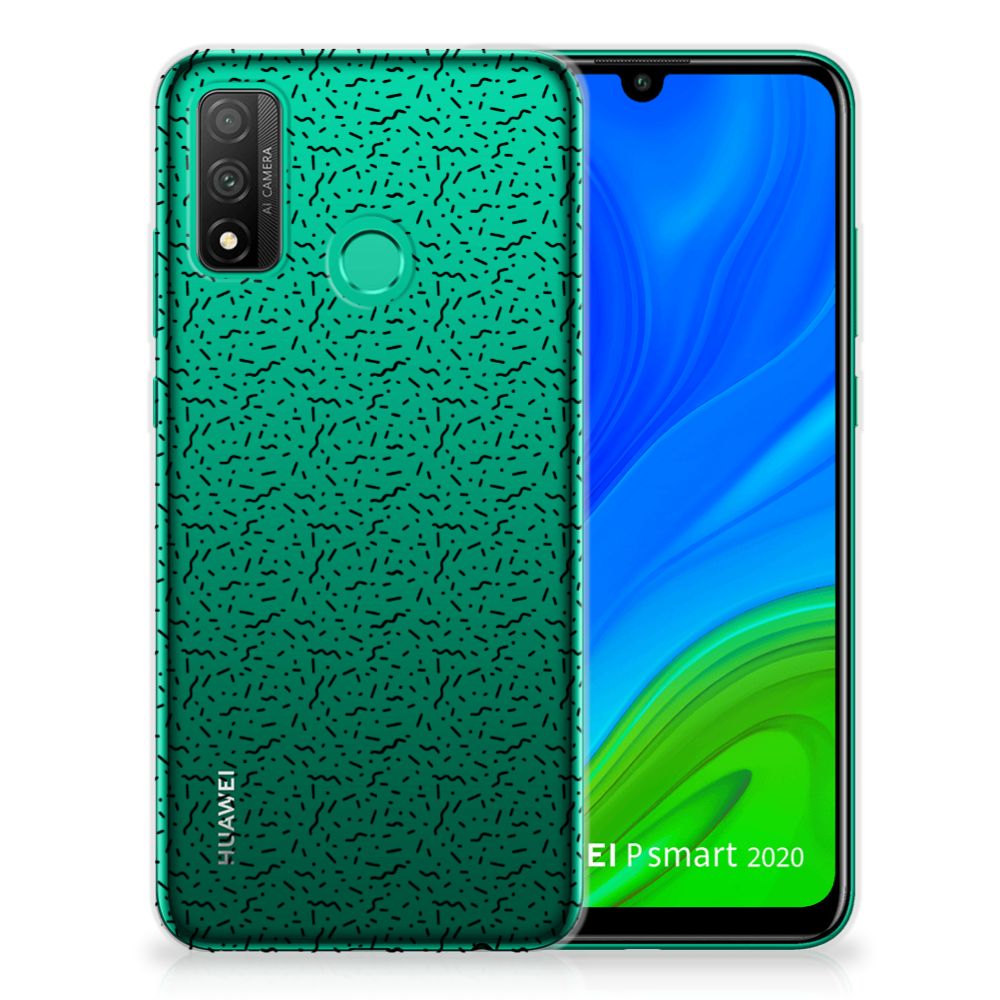 Huawei P Smart 2020 TPU bumper Stripes Dots B2C Telecom