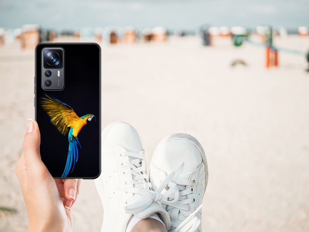 Xiaomi 12T | 12T Pro Dierenprint Telefoonhoesje Papegaai B2C Telecom