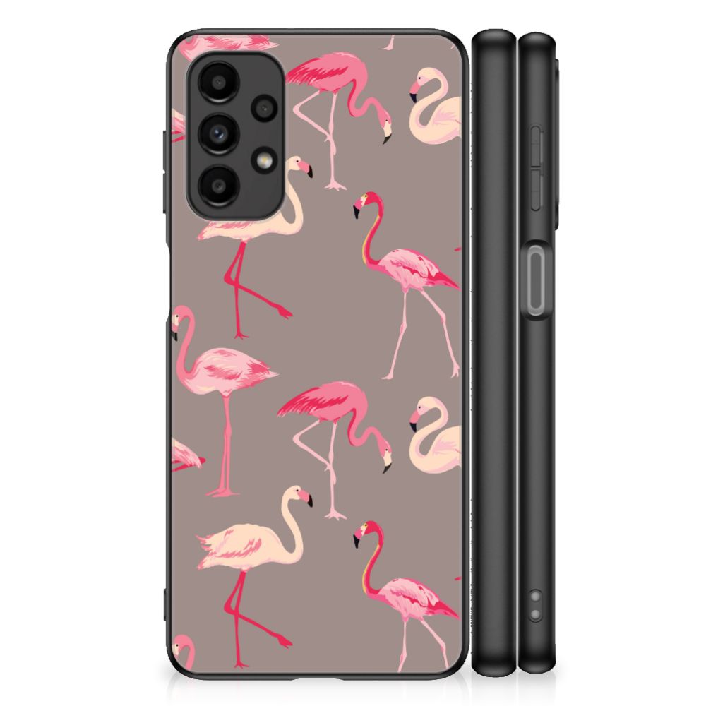 Samsung Galaxy A13 4G Dierenprint Telefoonhoesje Flamingo B2C Telecom