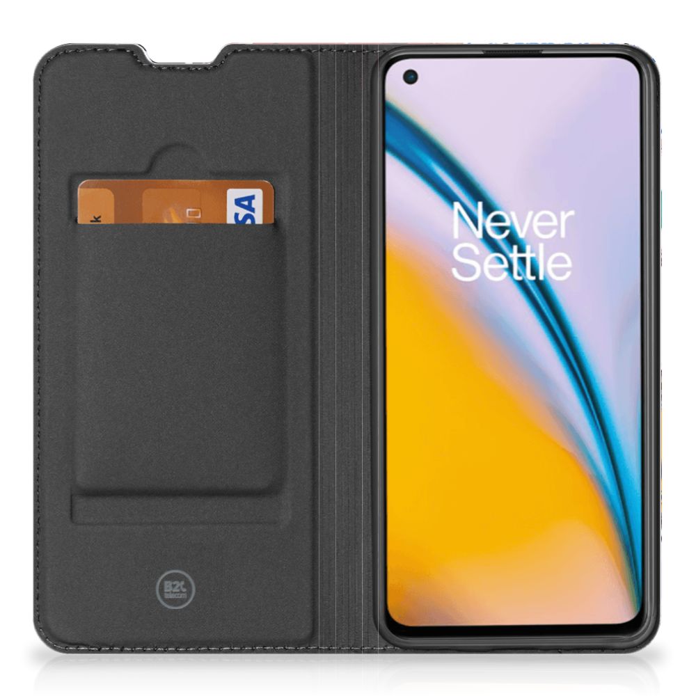 OnePlus Nord 2 5G Stand Case Kentekenplaten - B2C Telecom