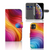 Apple iPhone 11 Book Case voor Apple iPhone 11 Regenboog voorzijde binnenzijde achterzijde