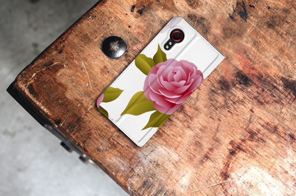 Samsung Galaxy Xcover 5 Smart Cover Roses - B2C Telecom