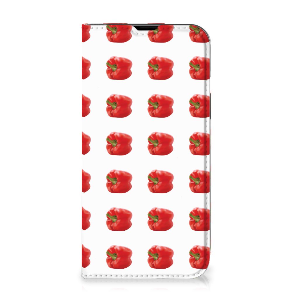 iPhone 14 Flip Style Cover Paprika Red - B2C Telecom