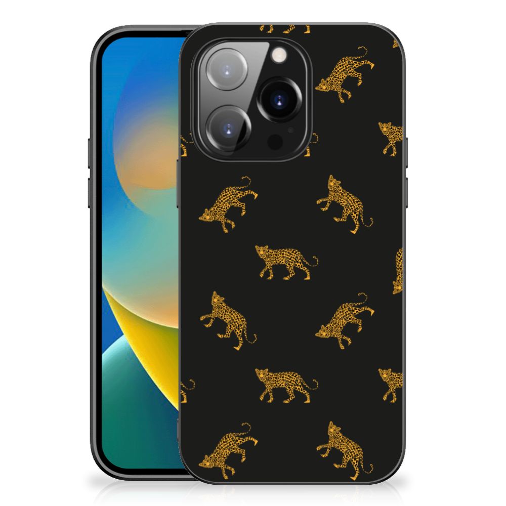 Dierenprint Telefoonhoesje voor iPhone 14 Pro Leopards B2C Telecom