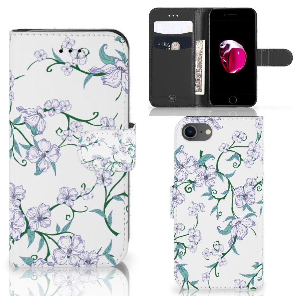 iPhone 7 | 8 | SE (2020) | SE (2022) Uniek Hoesje Blossom White