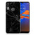Motorola Moto E6 Plus TPU Siliconen Hoesje Marmer Zwart - Origineel Cadeau Vader