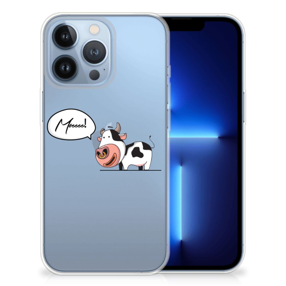 Apple iPhone 13 Pro Telefoonhoesje met Naam Cow B2C Telecom