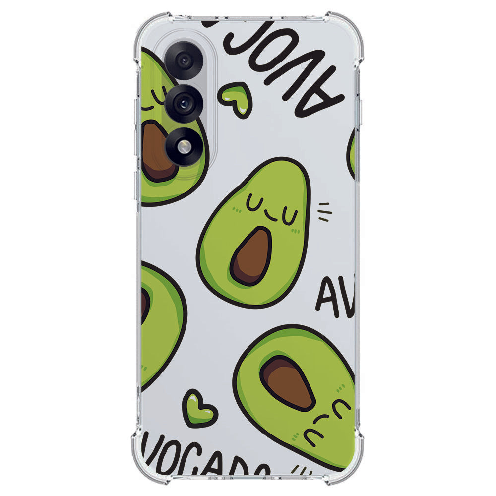 TPU Telefoonhoesje OnePlus Nord 5 - Avocado Singing schokabsorberende backcover
