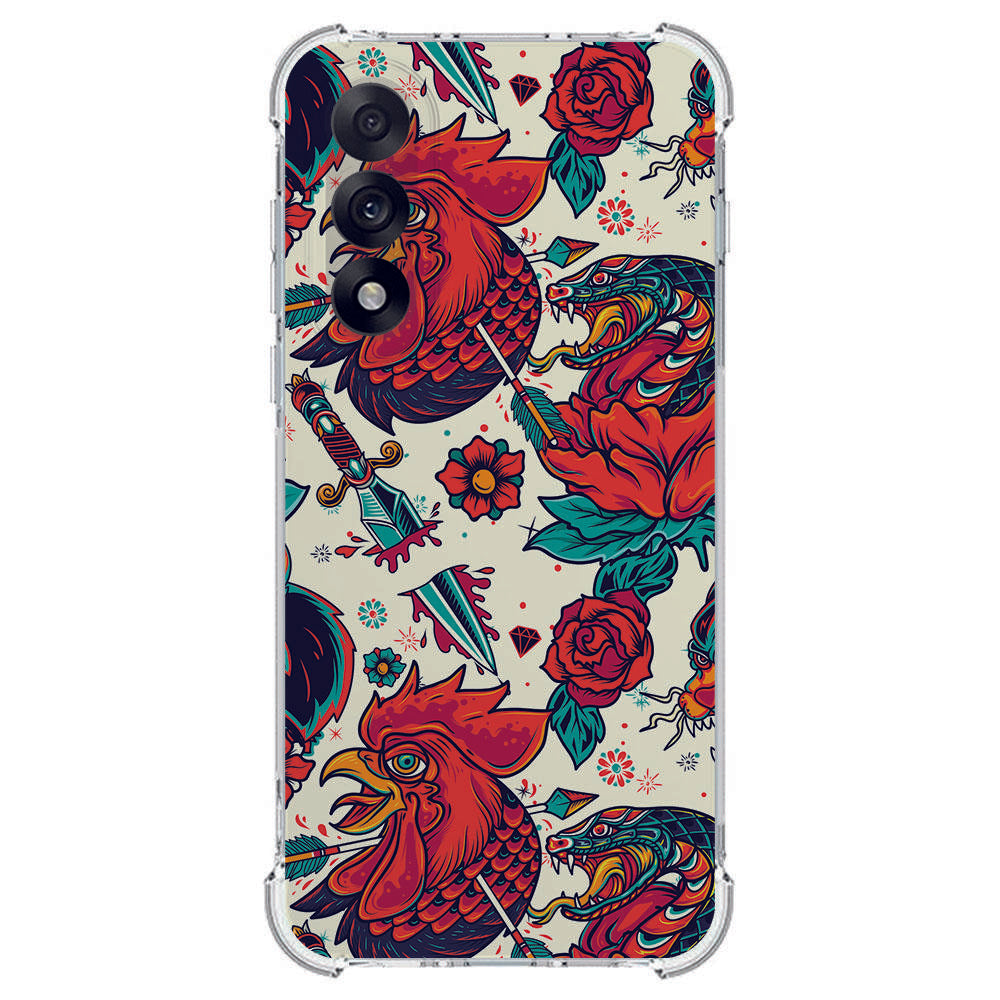 TPU Telefoonhoesje OnePlus Nord 5 - Old Skool schokabsorberende backcover