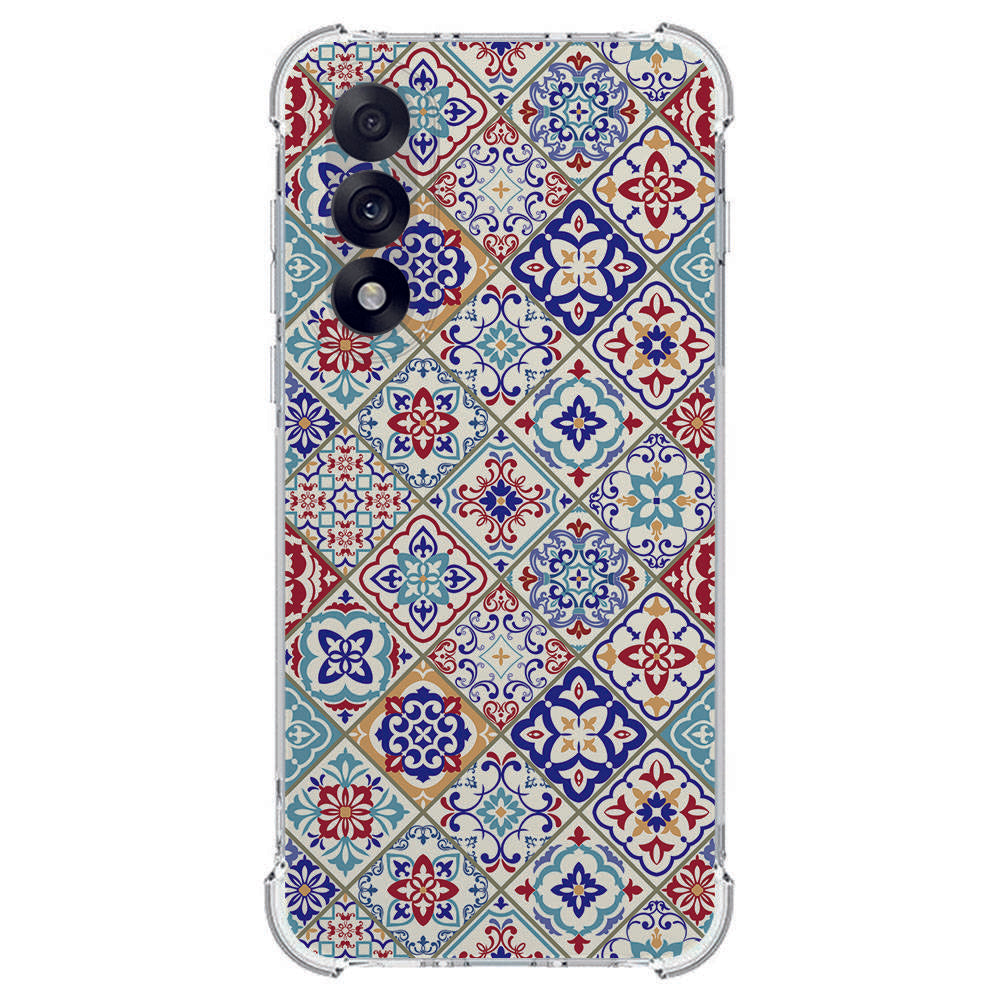 TPU Telefoonhoesje OnePlus Nord 5 - Tiles Color schokabsorberende backcover