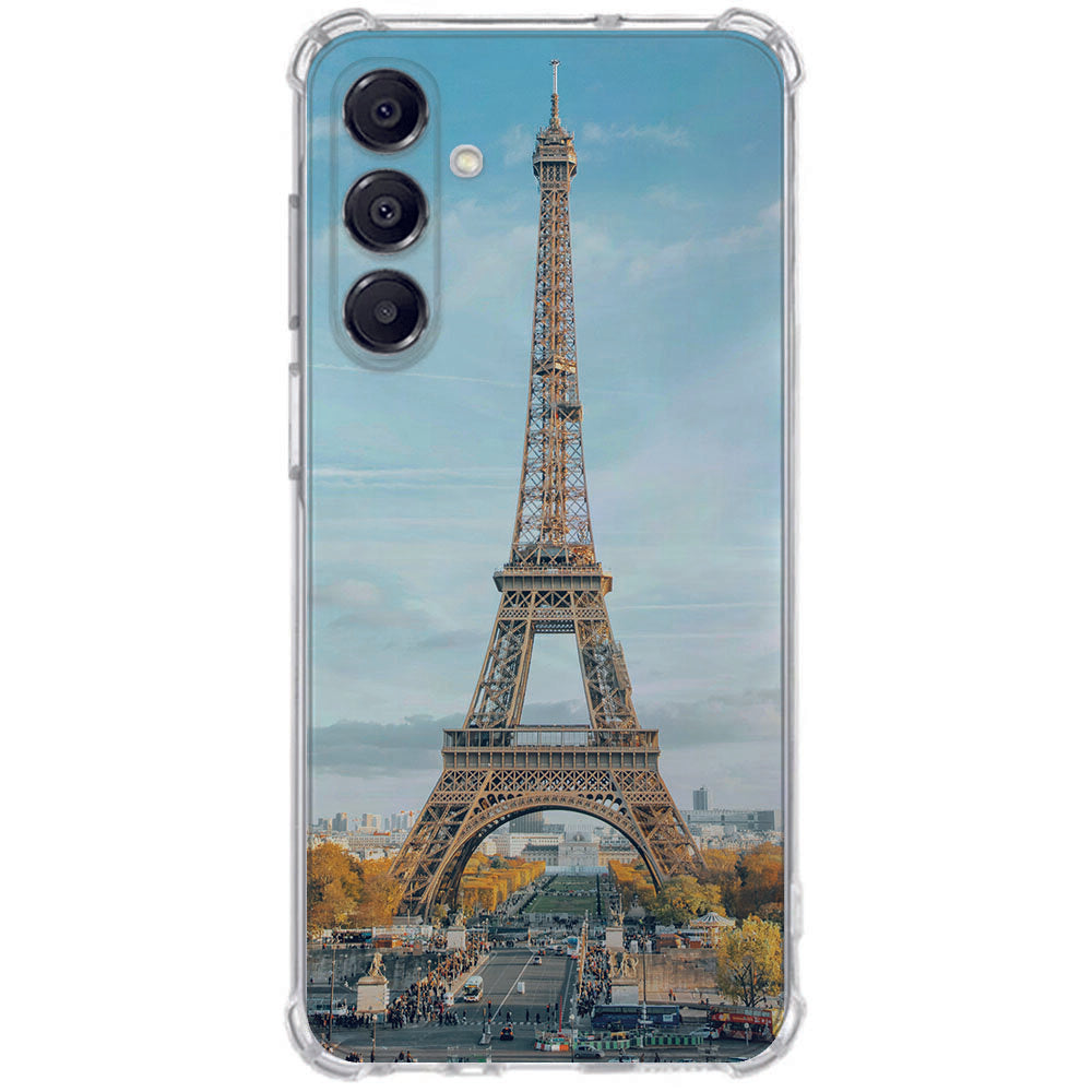 Custom Samsung Galaxy A17 telefoonhoesje met foto en anti-shock bescherming – voorzijde