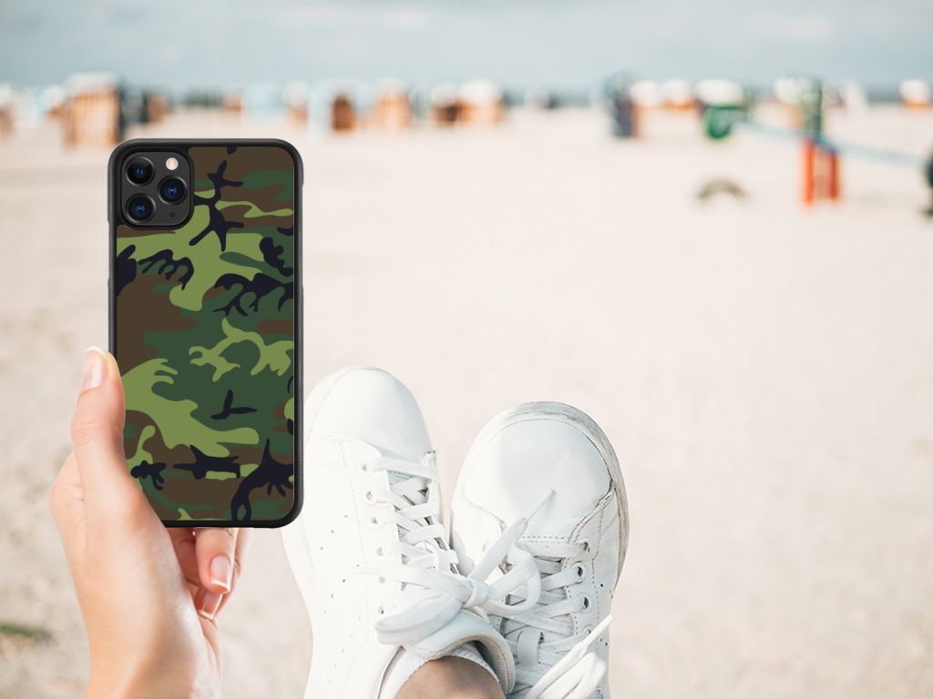Apple iPhone 11 Pro Max Bumper Case Army Dark B2C Telecom