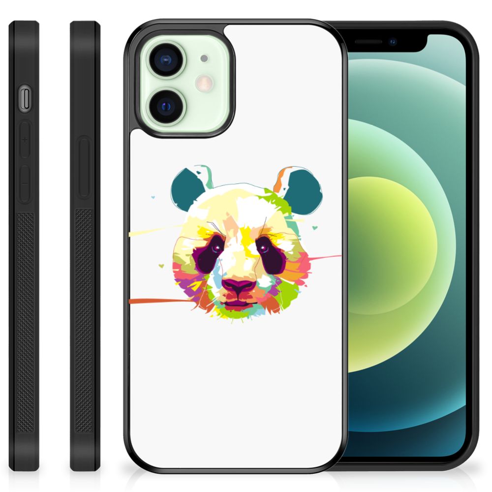 iPhone 12 Mini Bumper Hoesje Panda Color
