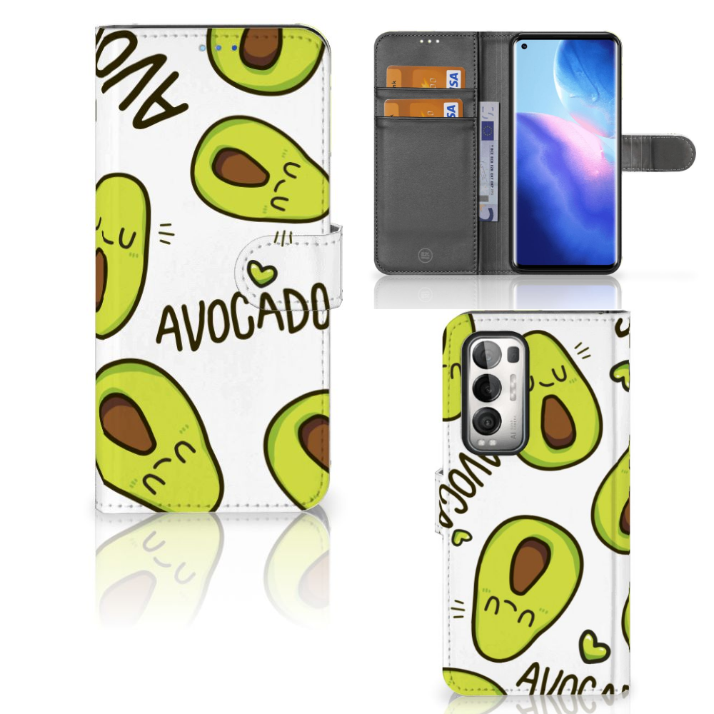 OPPO Find X3 Neo 5G Leuk Hoesje Avocado Singing