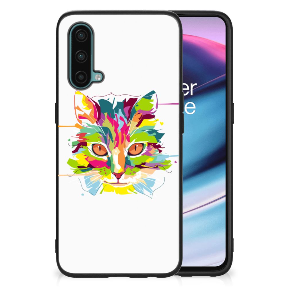 OnePlus Nord CE 5G Hoesje Cat Color
