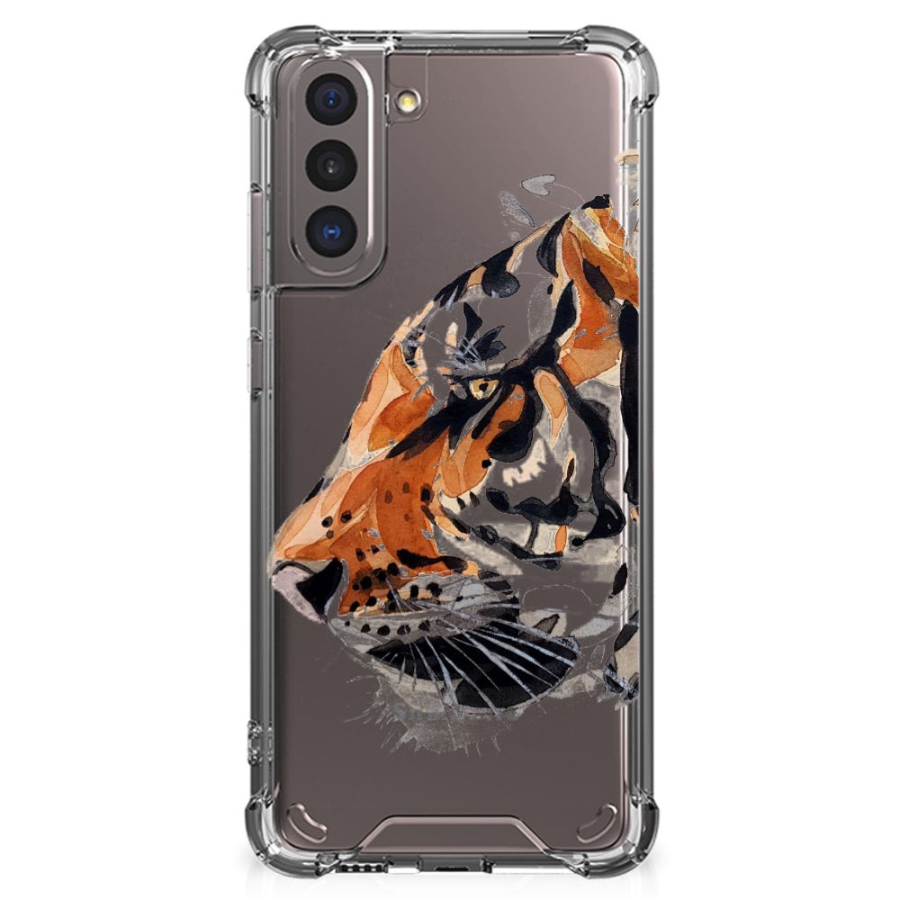 Back Cover Samsung Galaxy S21 Watercolor Tiger B2C Telecom
